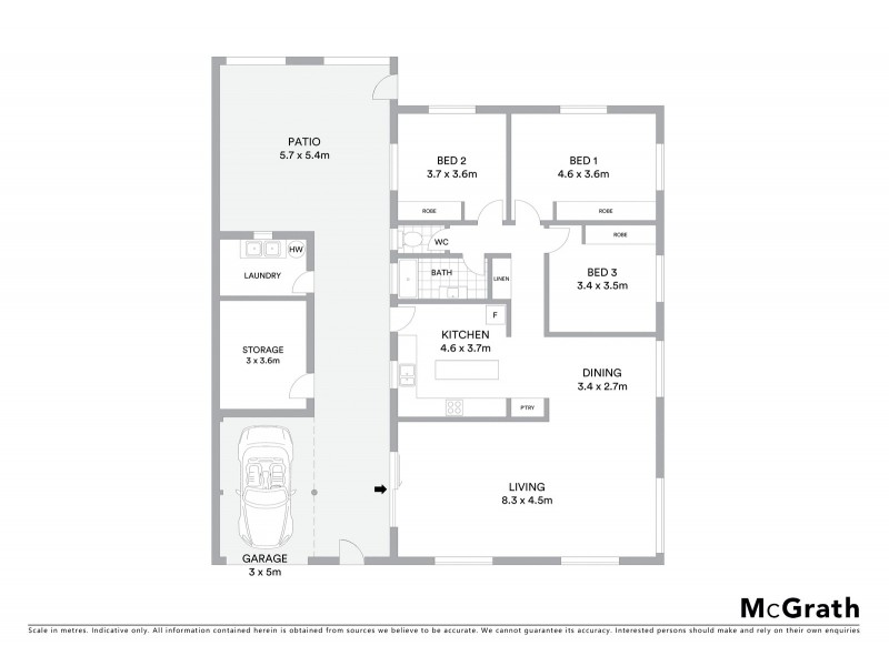 11 Toledo Court, Kirwan QLD 4817 Floorplan