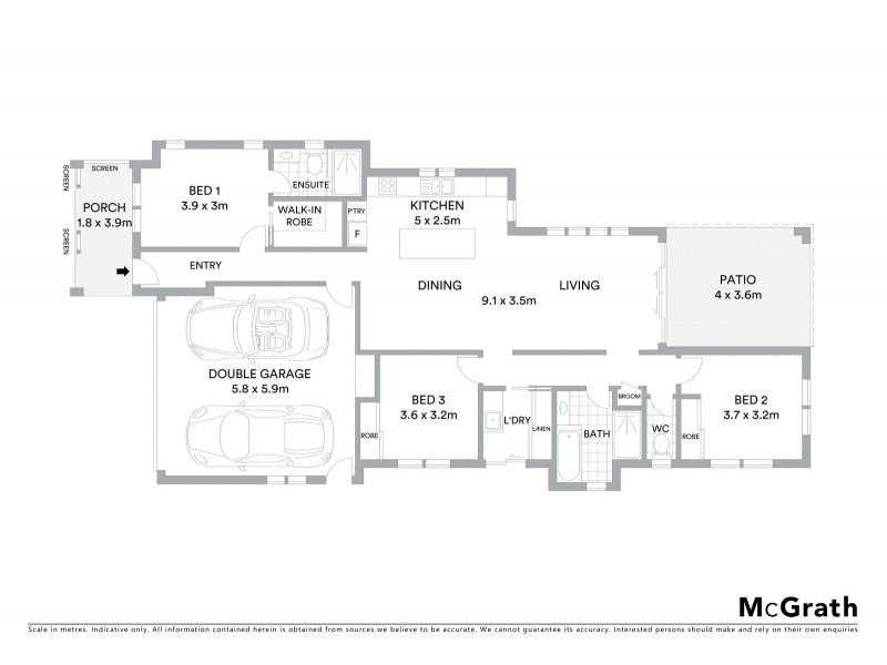42 The Grange, Shaw QLD 4818 Floorplan