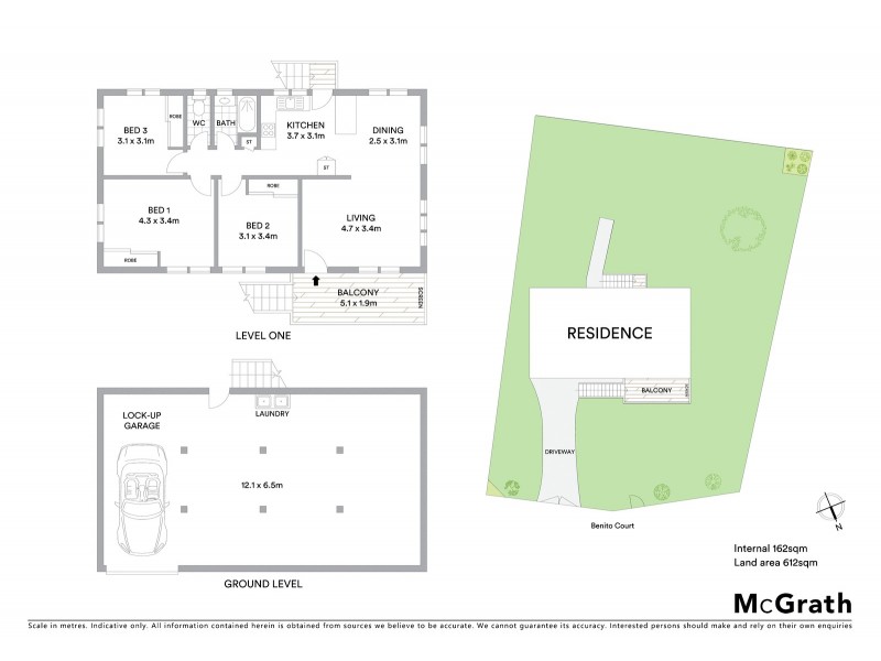 7 Benito Court, Heatley QLD 4814 Floorplan