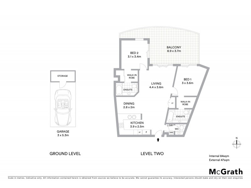 107/9 Anthony Street, South Townsville QLD 4810 Floorplan