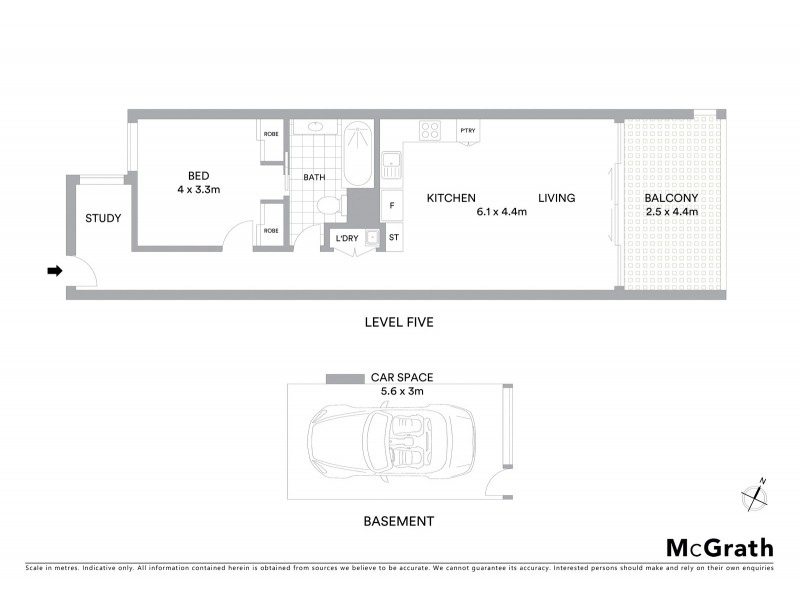 69/11-17 Stanley Street, Townsville City QLD 4810 Floorplan