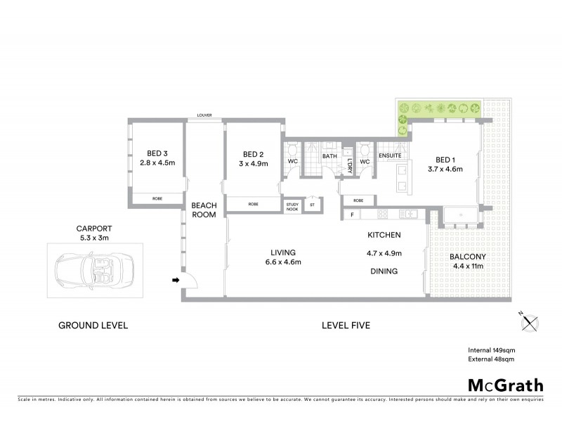 5503/146 Sooning Street, Nelly Bay QLD 4819 Floorplan