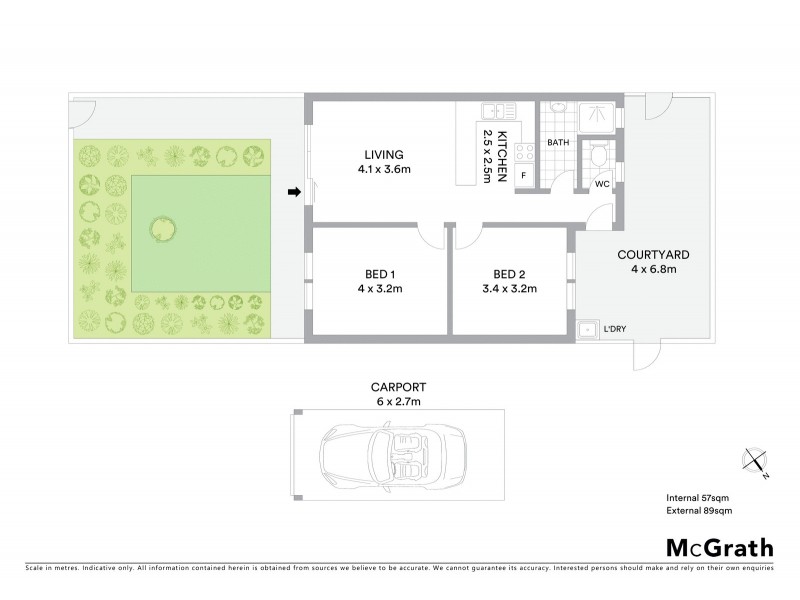 2/94 Eyre Street, North Ward QLD 4810 Floorplan