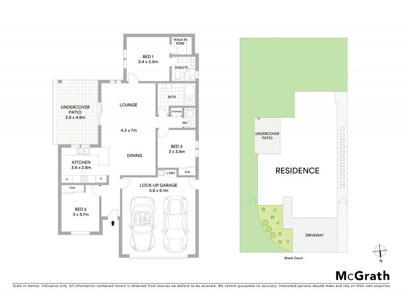 2 Shark Court, Mount Louisa QLD 4814 Floorplan
