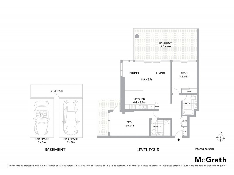 402/69-77 Palmer Street, South Townsville QLD 4810 Floorplan