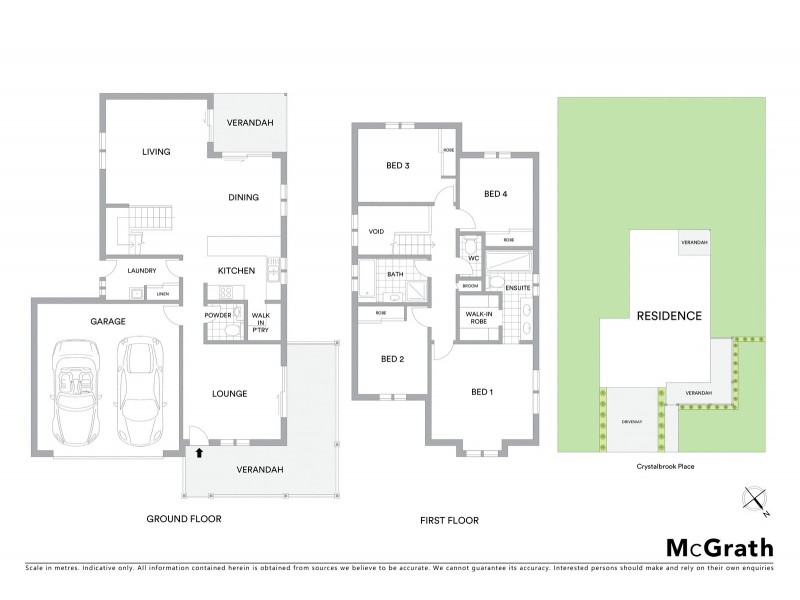 9 Crystalbrook Place, Bohle Plains QLD 4817 Floorplan