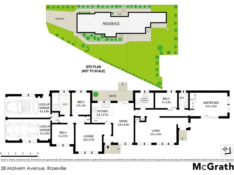 38 Malvern Avenue, Roseville NSW 2069 Floorplan