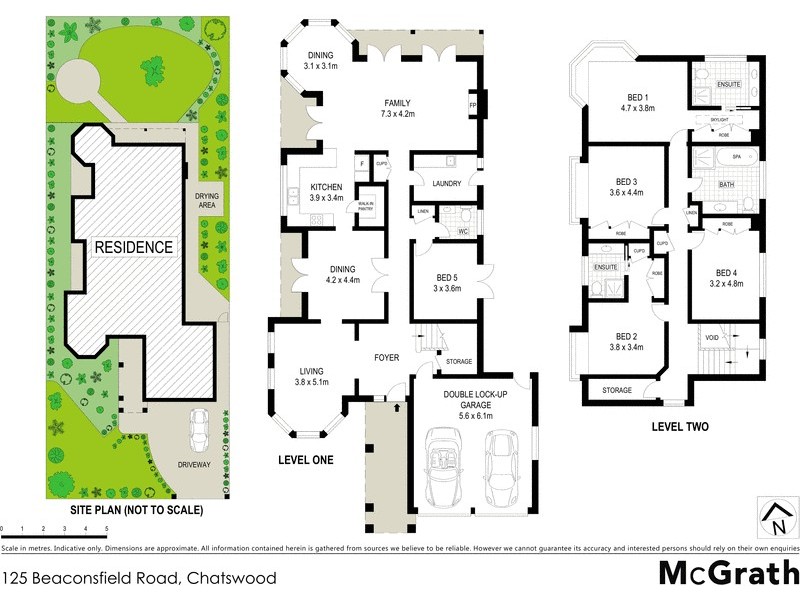 125 Beaconsfield Road, Chatswood NSW 2067 Floorplan