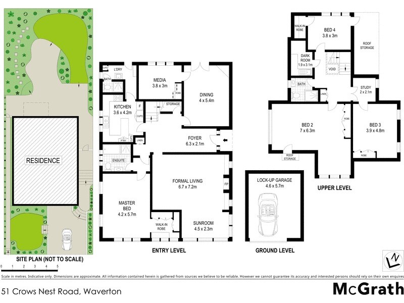 51 Crows Nest Road, Waverton NSW 2060 Floorplan
