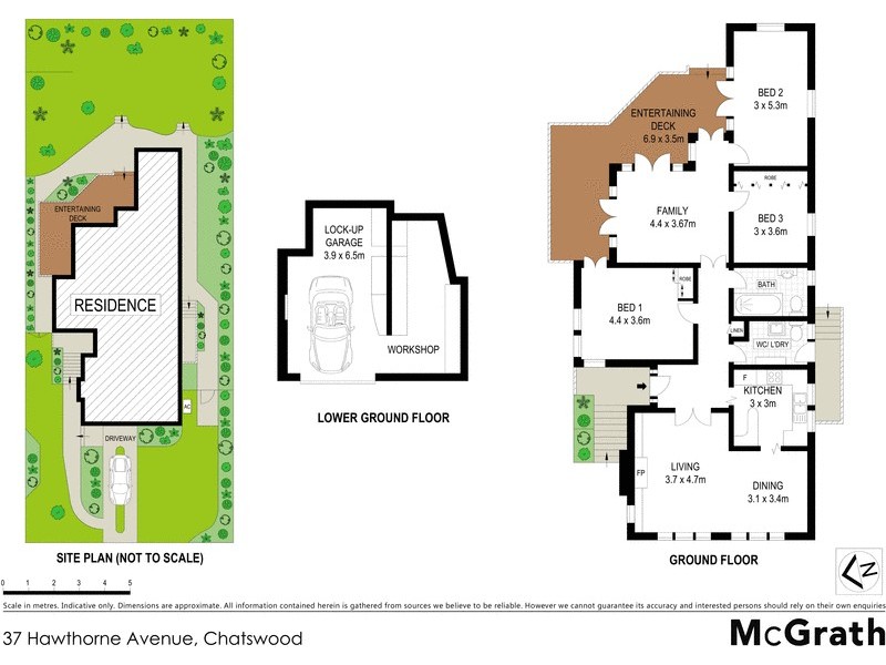 37 Hawthorne Avenue, Chatswood NSW 2067 Floorplan