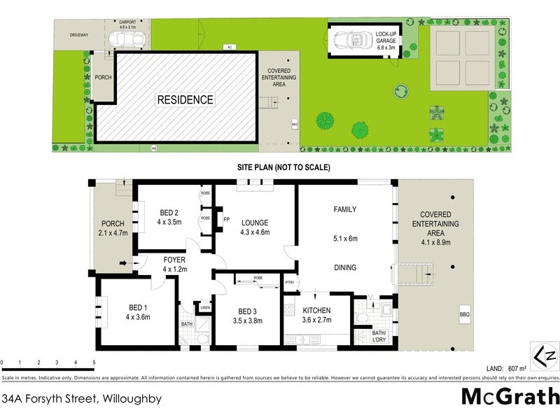 34A Forsyth Street, Willoughby NSW 2068 Floorplan