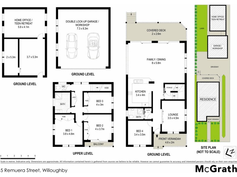 5 Remuera Street, Willoughby NSW 2068 Floorplan
