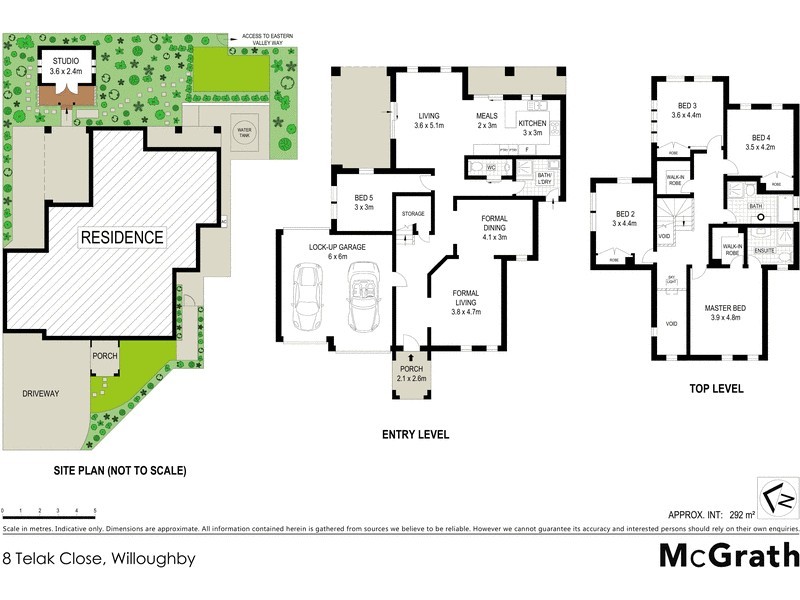 8 Telak Close, Willoughby NSW 2068 Floorplan