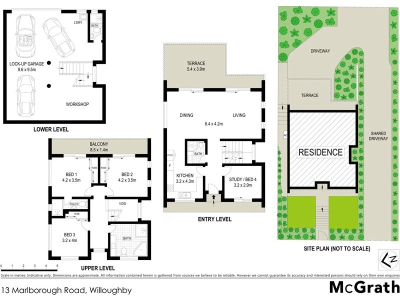 13 Marlborough Road, Willoughby NSW 2068 Floorplan