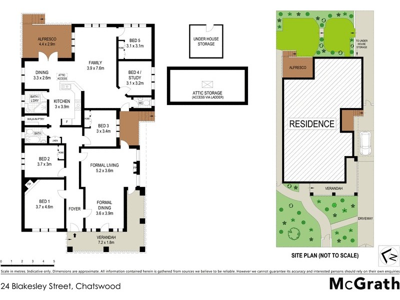 24 Blakesley Street, Chatswood NSW 2067 Floorplan