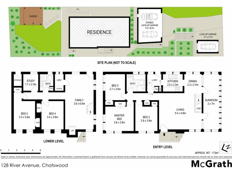 128 River Avenue, Chatswood NSW 2067 Floorplan