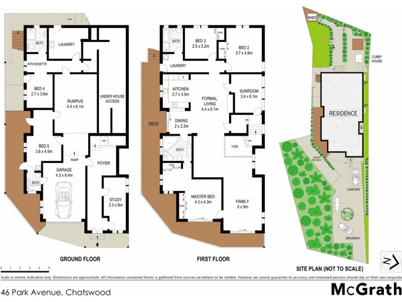 46 Park Avenue, Chatswood NSW 2067 Floorplan