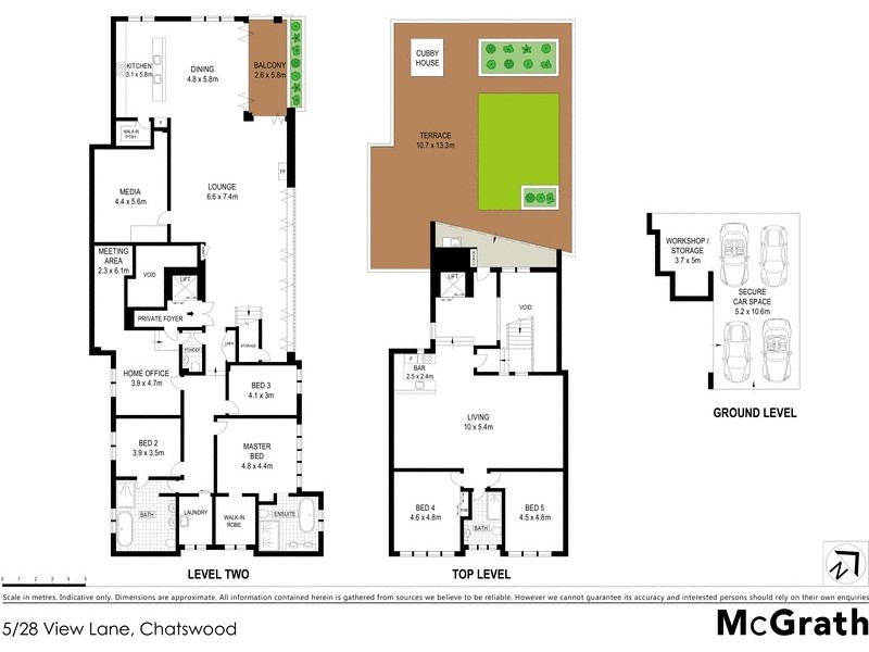 5/28 View Lane, Chatswood NSW 2067 Floorplan