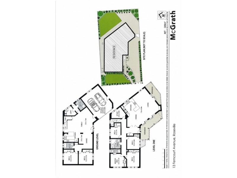 13 Ferncourt Avenue, Roseville NSW 2069 Floorplan