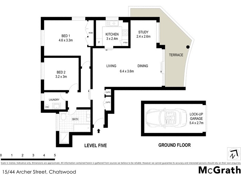 15/46 Archer Street, Chatswood NSW 2067 Floorplan