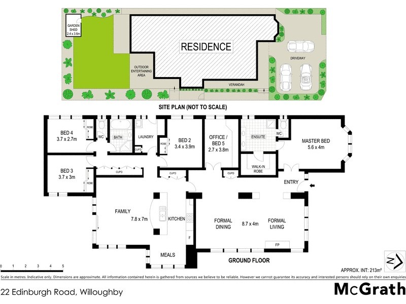 22 Edinburgh Road, Willoughby NSW 2068 Floorplan