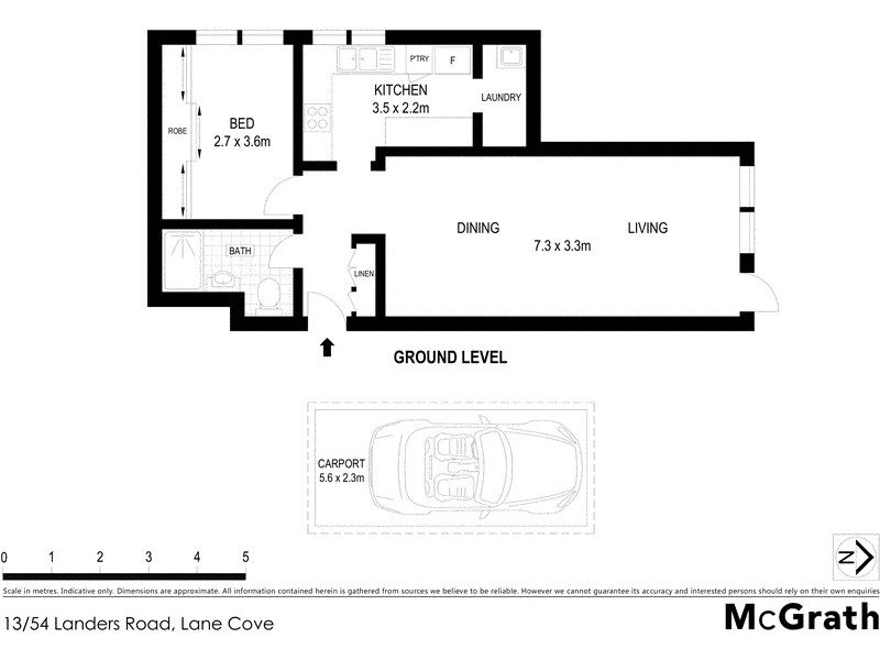 13/54 Landers Road, Lane Cove NSW 2066 Floorplan