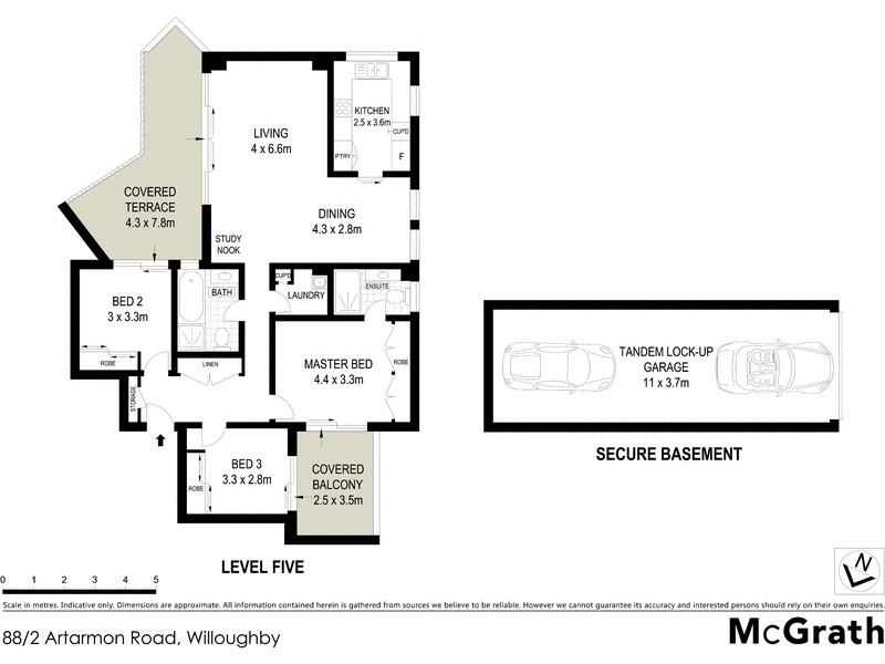 88/2 Artarmon Road, Willoughby NSW 2068 Floorplan