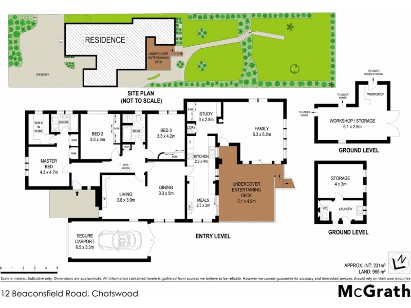 12 Beaconsfield Road, Chatswood NSW 2067 Floorplan