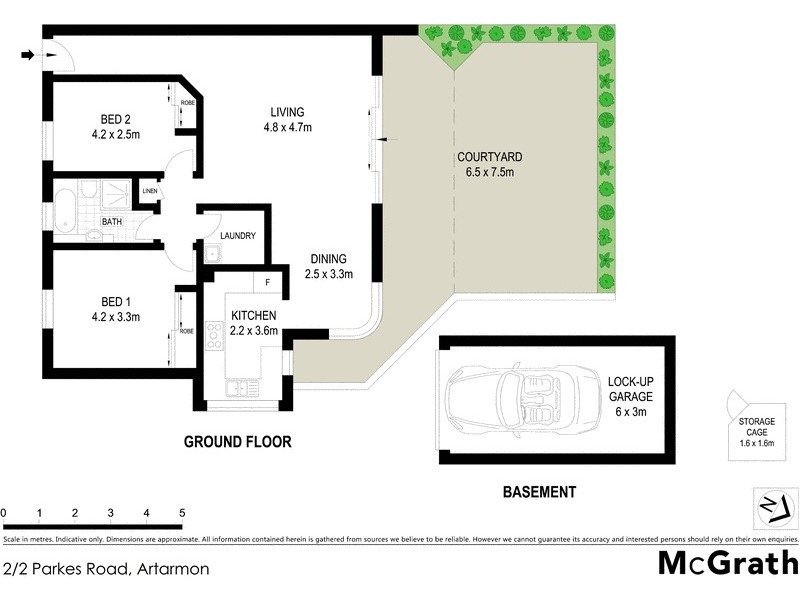 2/2 Parkes Road, Artarmon NSW 2064 Floorplan