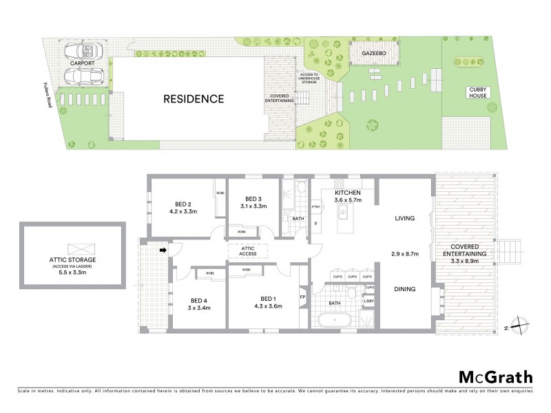 64 Fullers Road, Chatswood NSW 2067 Floorplan