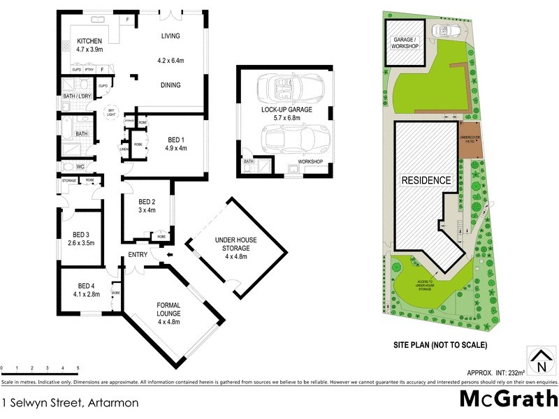 1 Selwyn Street, Artarmon NSW 2064 Floorplan