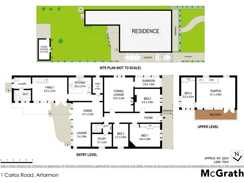 1 Carlos Road, Artarmon NSW 2064 Floorplan