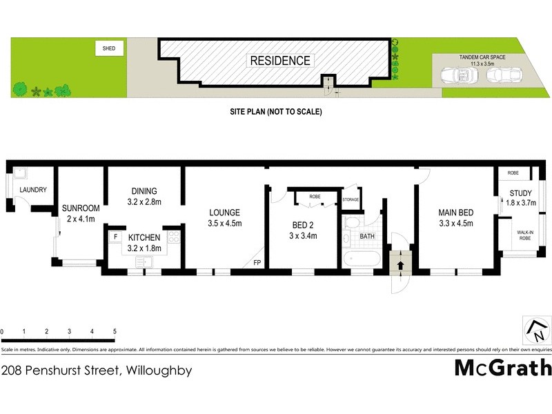 208 Penshurst Street, Willoughby NSW 2068 Floorplan