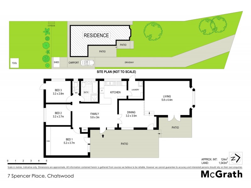 7 Spencer Place, Chatswood NSW 2067 Floorplan