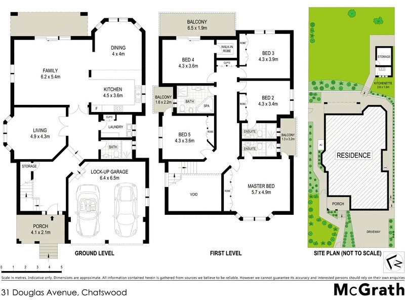 31 Douglas Avenue, Chatswood NSW 2067 Floorplan