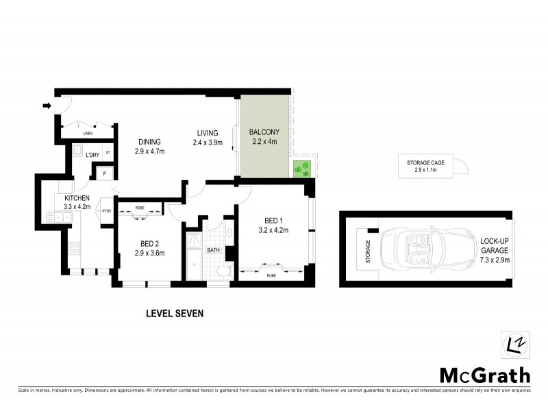 39/34 Archer Street, Chatswood NSW 2067 Floorplan