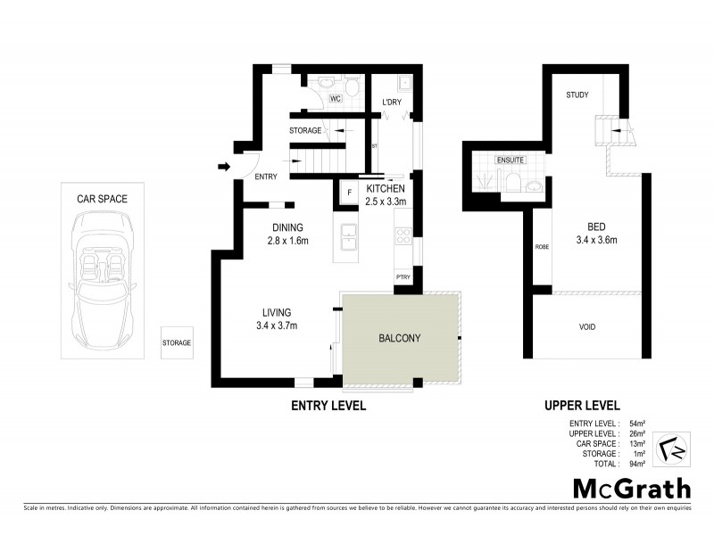 2211/9 Eric Road, Artarmon NSW 2064 Floorplan