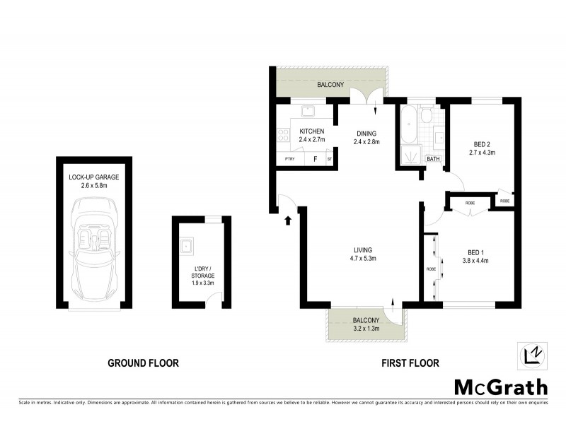 12/18 Hampden Road, Artarmon NSW 2064 Floorplan