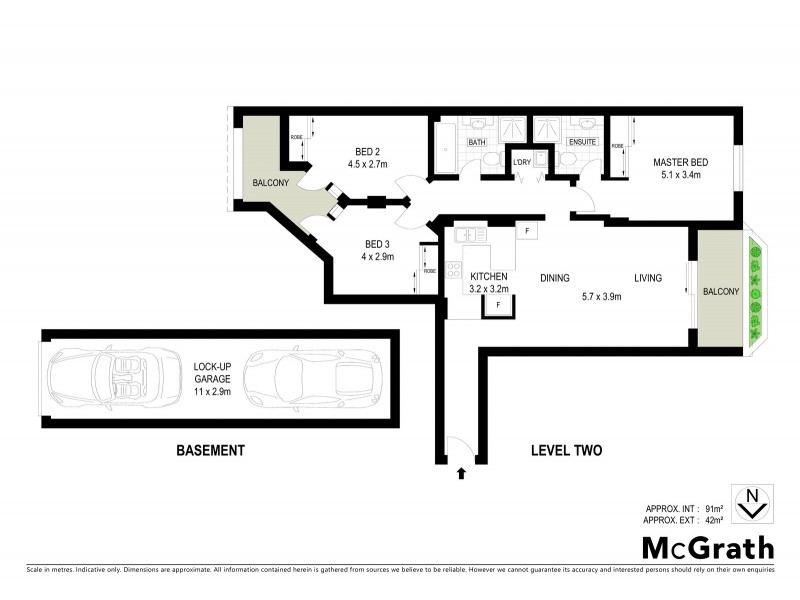 15/303 Penshurst Street, Willoughby NSW 2068 Floorplan