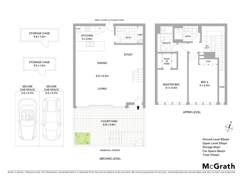 21 Marshall Avenue, St Leonards NSW 2065 Floorplan