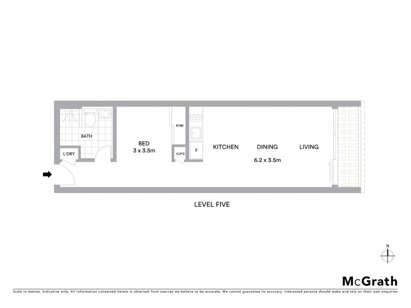 518/88 Archer Street, Chatswood NSW 2067 Floorplan