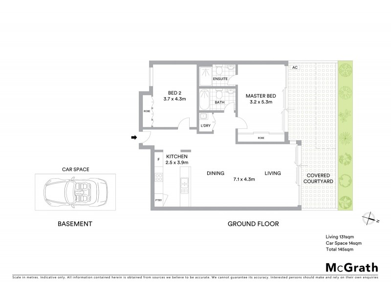 2/1A Albert Avenue, Chatswood NSW 2067 Floorplan