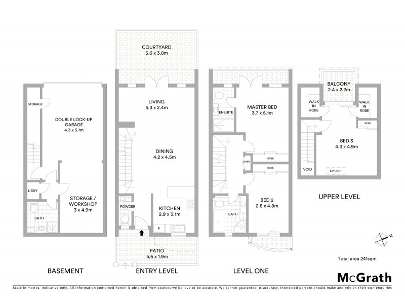 31 Walkers Drive, Lane Cove NSW 2066 Floorplan