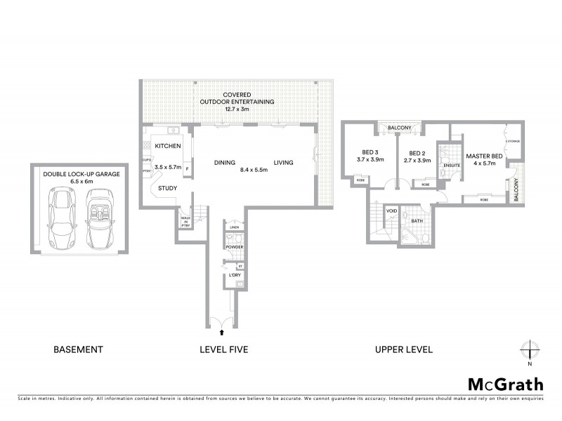 36/18 Centennial Avenue, Chatswood NSW 2067 Floorplan