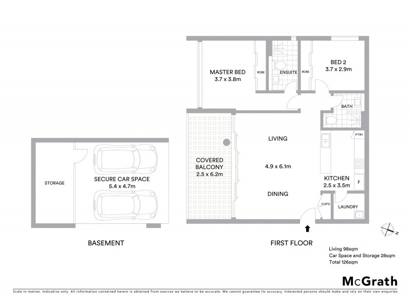 4/260 Penshurst Street, Willoughby NSW 2068 Floorplan