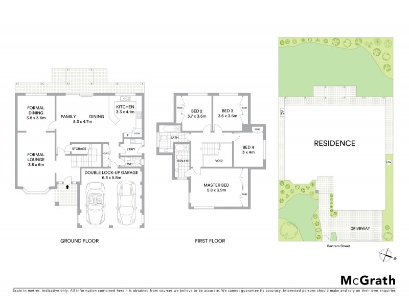 14 Bertram Street, Chatswood NSW 2067 Floorplan