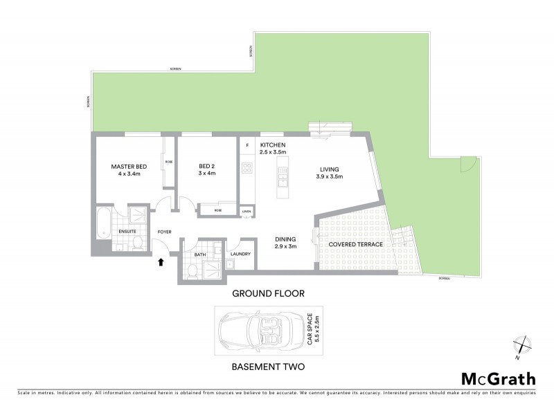 26/6 Culworth Avenue, Killara NSW 2071 Floorplan