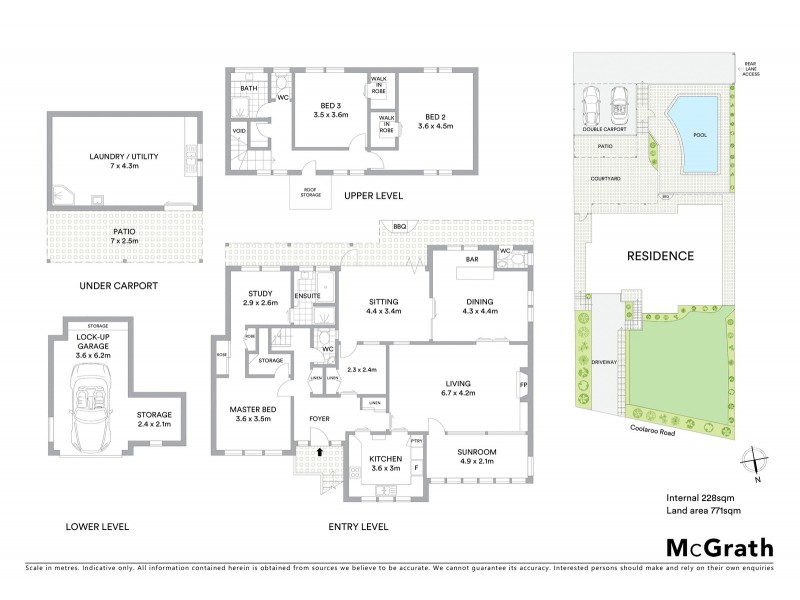 38 Coolaroo Road, Lane Cove NSW 2066 Floorplan