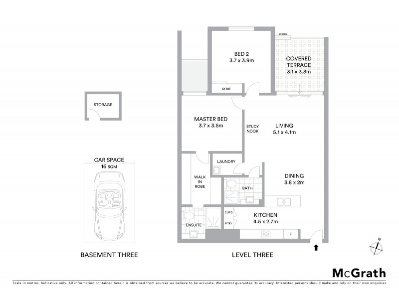 48/42 Culworth Avenue, Killara NSW 2071 Floorplan