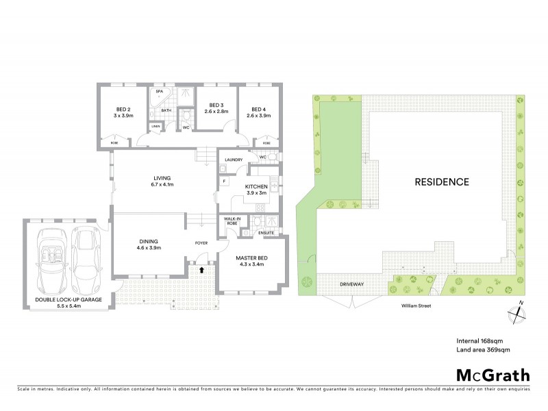 55A William Street, Roseville NSW 2069 Floorplan